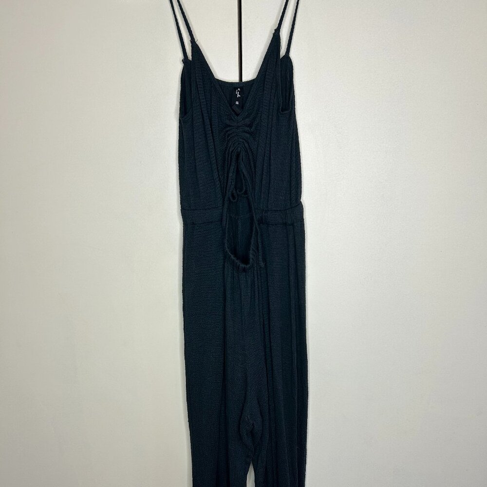 Urban Outfitters Grey Cotton Jumpsuit